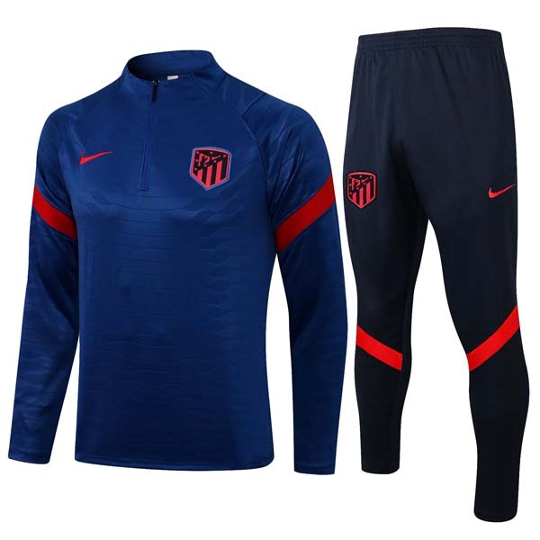 Sudadera De Training Atletico Madrid 2022 Azul Negro